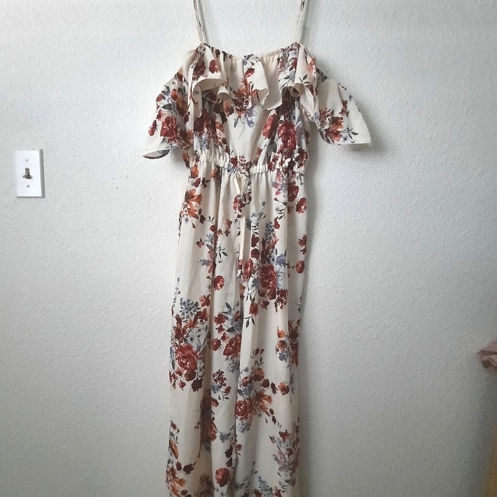 Floral jumpsuit